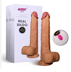 Yeain telescopic swing vibration heating dildo